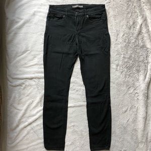 Express black Mia mid-rise stretch jean legging